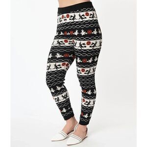Unique Vintage Halloween Fair Isle Sycamore Knit Sweater Pumpkin Leggings S